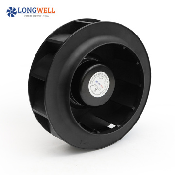 220mm DC 24V 48V BLDC 0~10V PWM DC backward centrifugal ventilation fan air purifier centrifugal fan